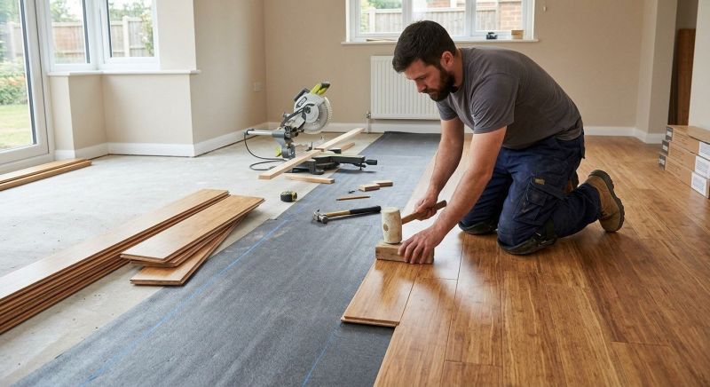 Bamboo Flooring Installation in Staunton, VA