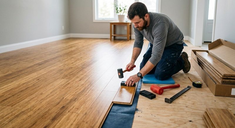 Bamboo Flooring Installation in Staunton, VA