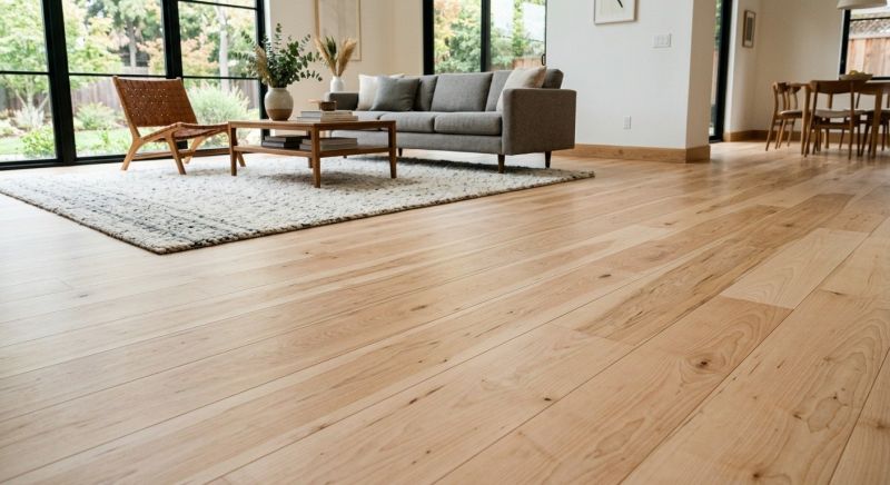 Birch Floor Installation in Staunton, VA