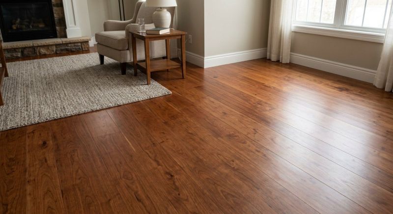 Cherry Floor Installation in Waynesboro, VA