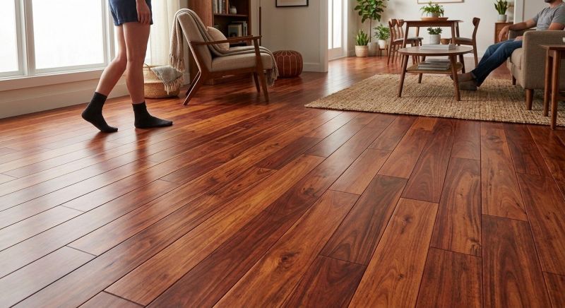 Cherry Floor Installation in Weyers Cave, VA