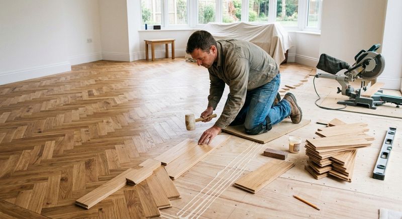 Hardwood Floor Installation in Afton, VA