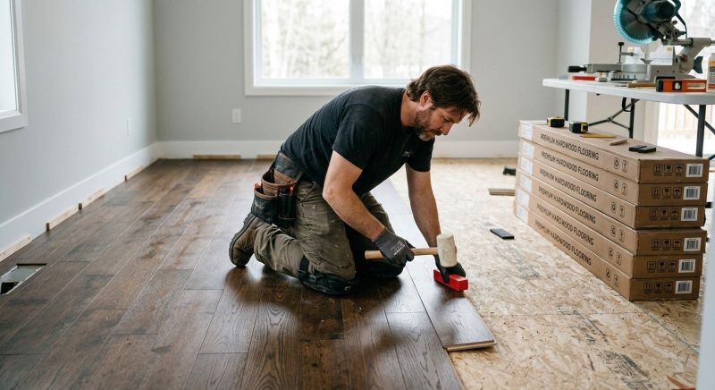 Hardwood Floor Installation in Batesville, VA