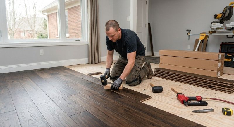 Hardwood Floor Installation in Stuarts Draft, VA