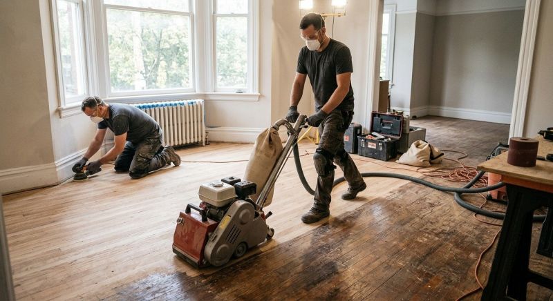 Hardwood Floor Renovation in Staunton, VA