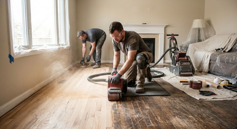 Hardwood Floor Renovation in Staunton, VA