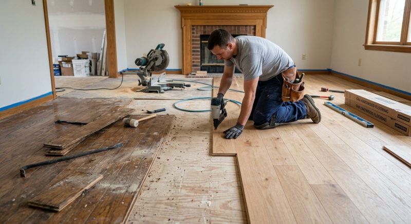 Hardwood Replacement in Batesville, VA