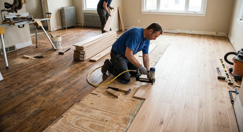 Hardwood Replacement in Crozet, VA