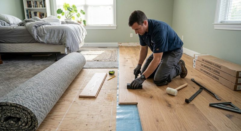 Hardwood Replacement in Mount Solon, VA