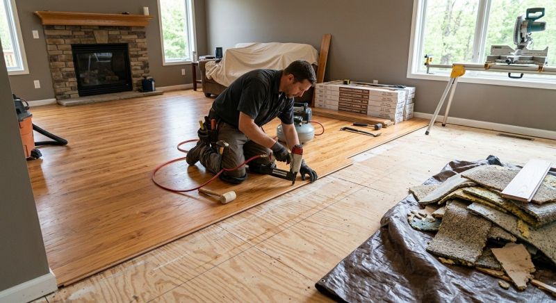 Hardwood Replacement in Mount Solon, VA