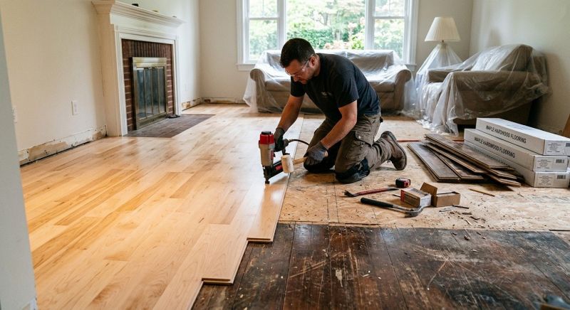 Maple Flooring Installation in Nelson County, VA