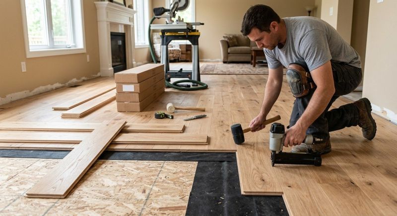 Wood Flooring Installation in Staunton, VA
